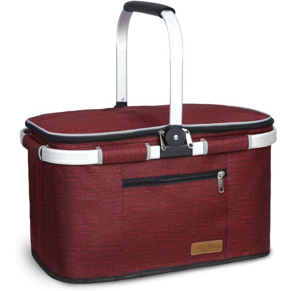 Foldable 35L Large Picnic Basket