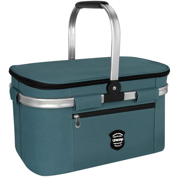 Insulated Cooler Bag Picnic Basket, 26L